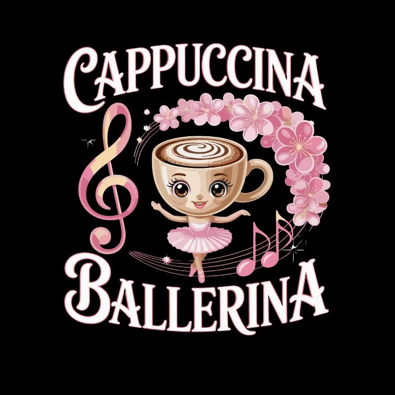 Cappuccina Ballerina Coffee Ballet Dancer For