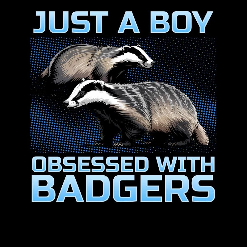 Funny Animal Badger
