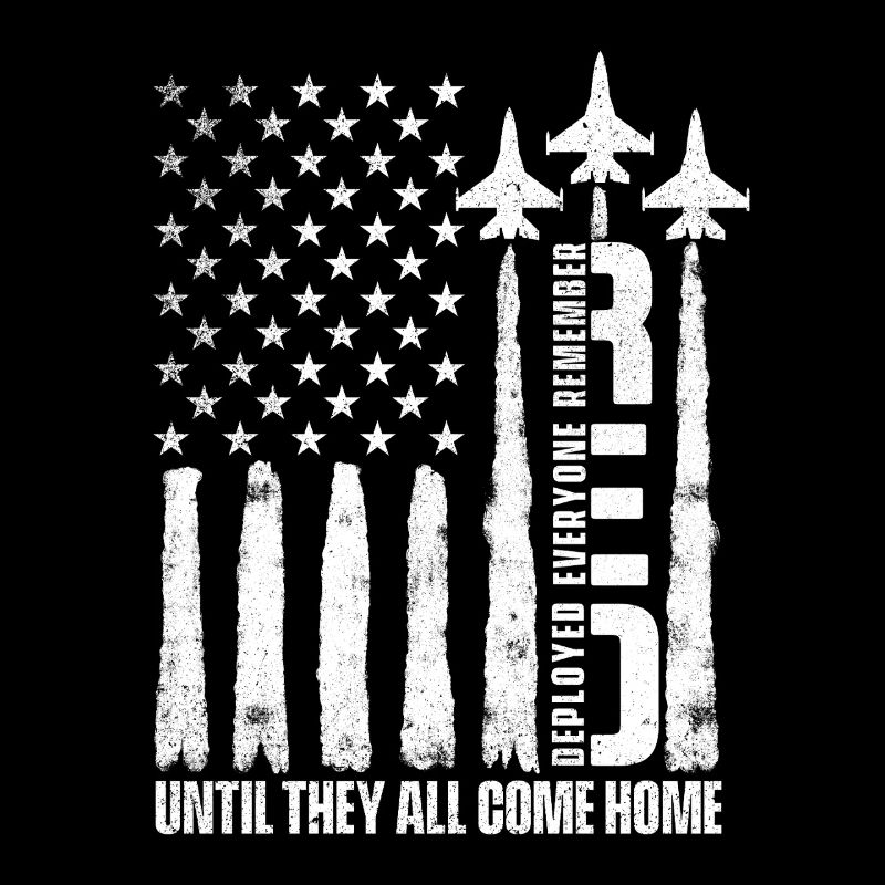 RED Until They All Come Home Support Troops