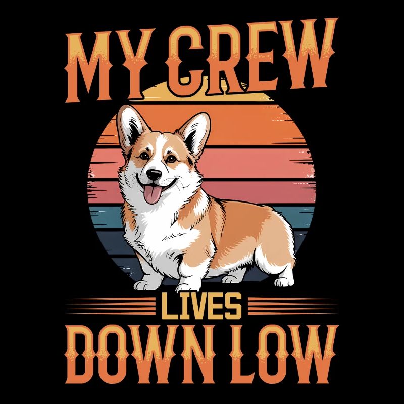 Funny Dog Breed Corgi
