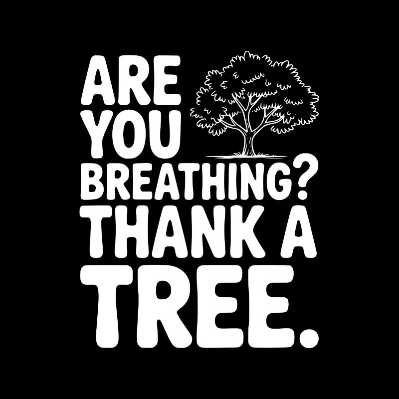 Atmest du? Danke einem Baum.
