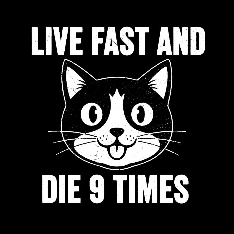 Mèmes de chats : Vis vite, meurs 9 fois