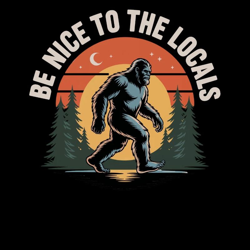 Bigfoot Sasquatch Yeti Cryptid Creatures Big Foot