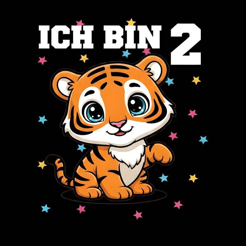Ich bin 2 - Süßes Tiger zum 2. Geburtstag