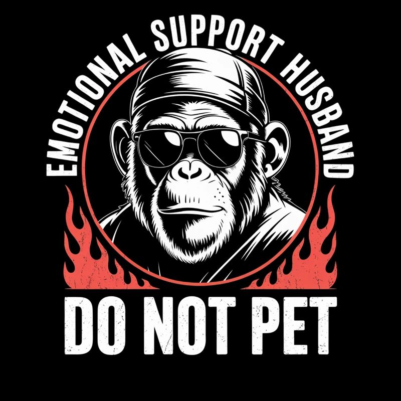 Do Not Pet Emotional Support Husband