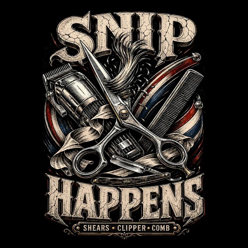 Barber Barbier Snip Happens