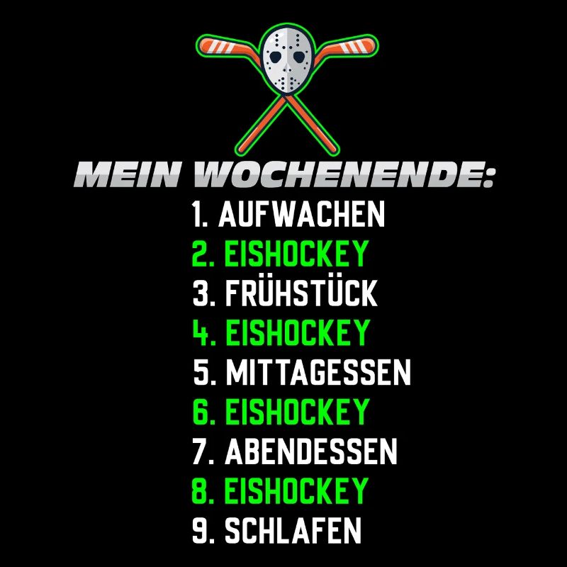 Mein Wochenende: Nur Eishockey