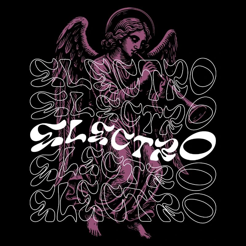 Electronic music with Heavenly Angel design