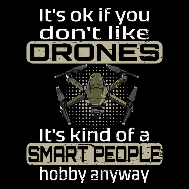 FAQ sur les drones Questions sur les drones T-shirt Quadricoptère