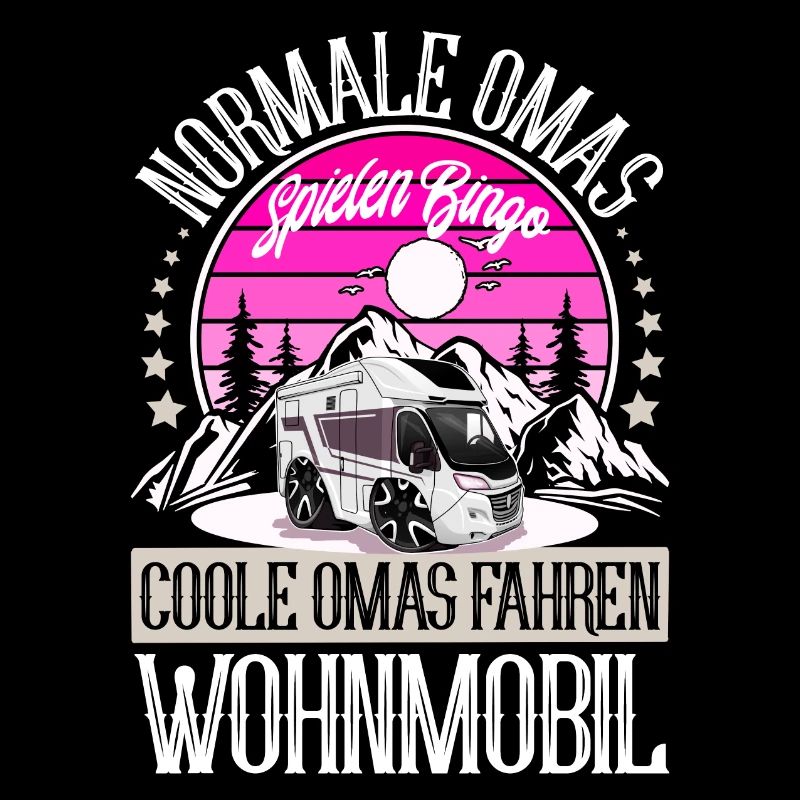 Camping Camper Campen Oma