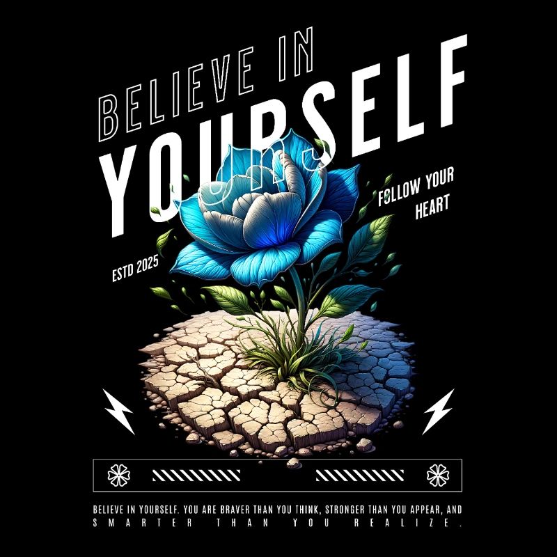 Glaube an dich Selbst Blüte