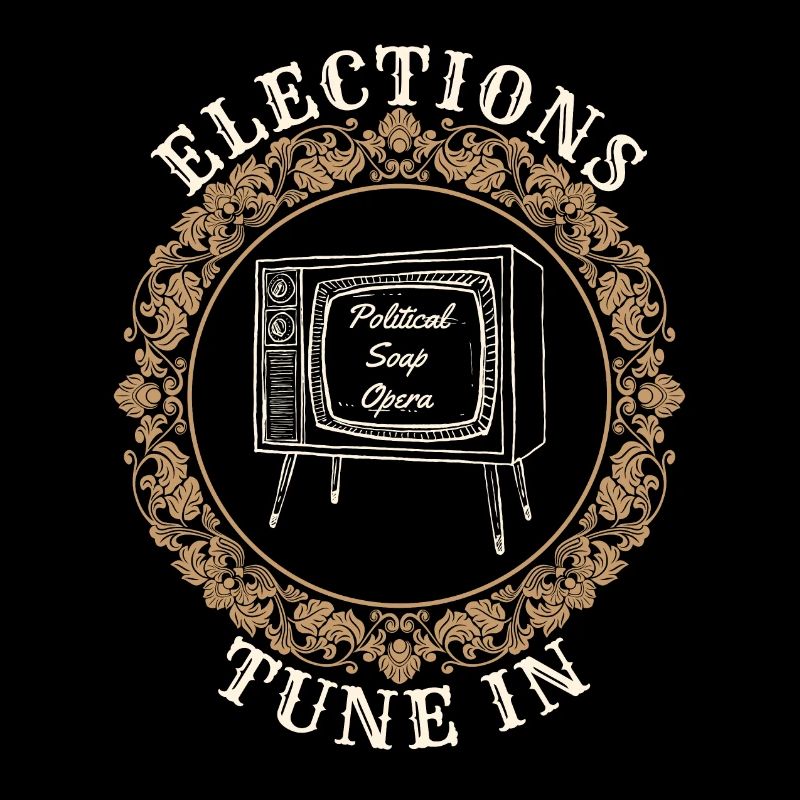 Satire télévisée rétro sur les élections