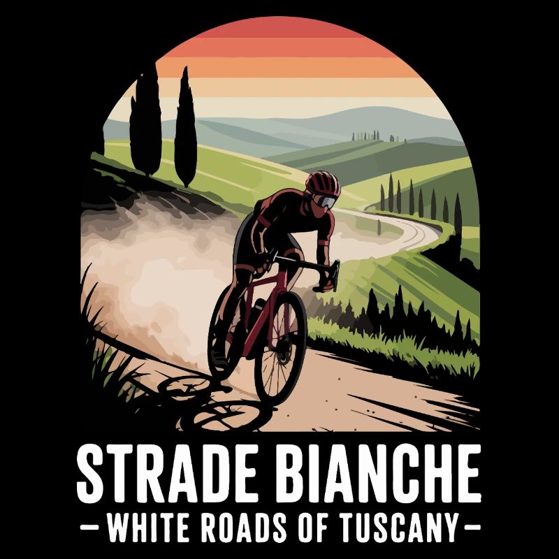 Strade Bianche Art Cyclisme Toscane
