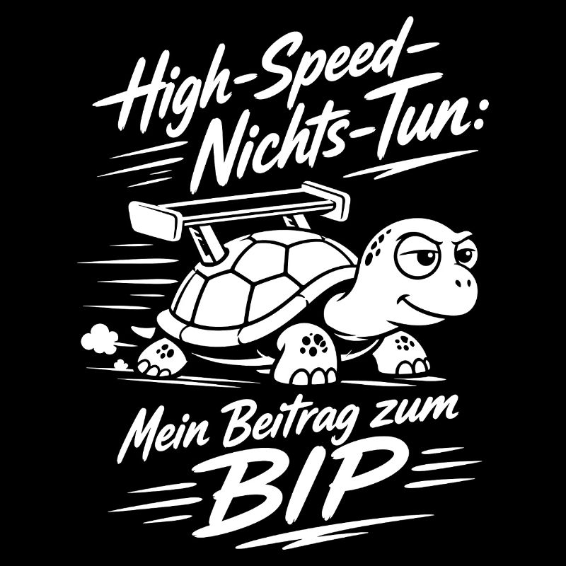 High Speed Nichts Tun Schildkröte