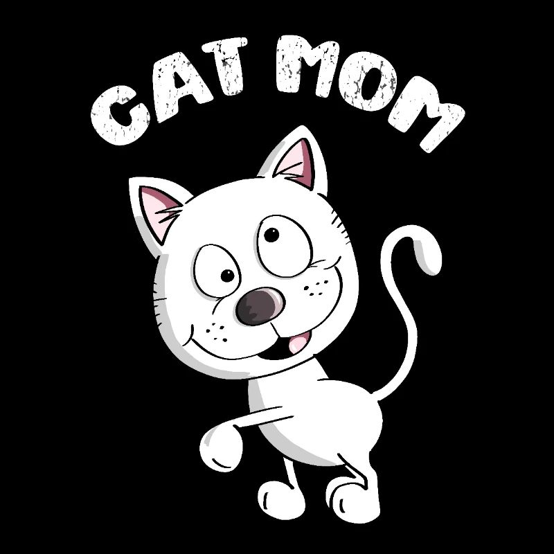 Chat Maman - Chat - Chats - Chatons - Gueule de bois - Animal