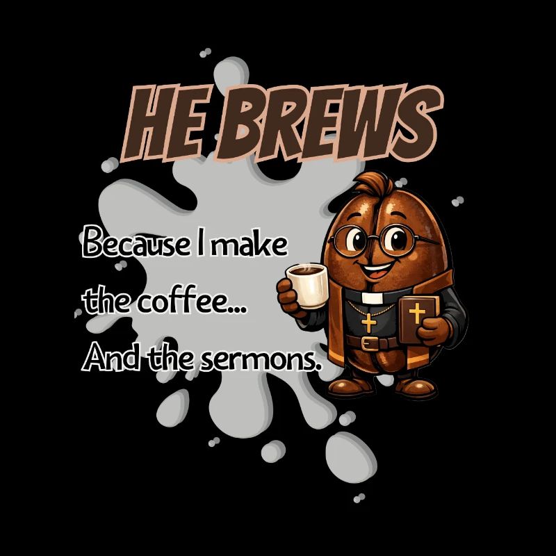 He Brews Pastor Mug