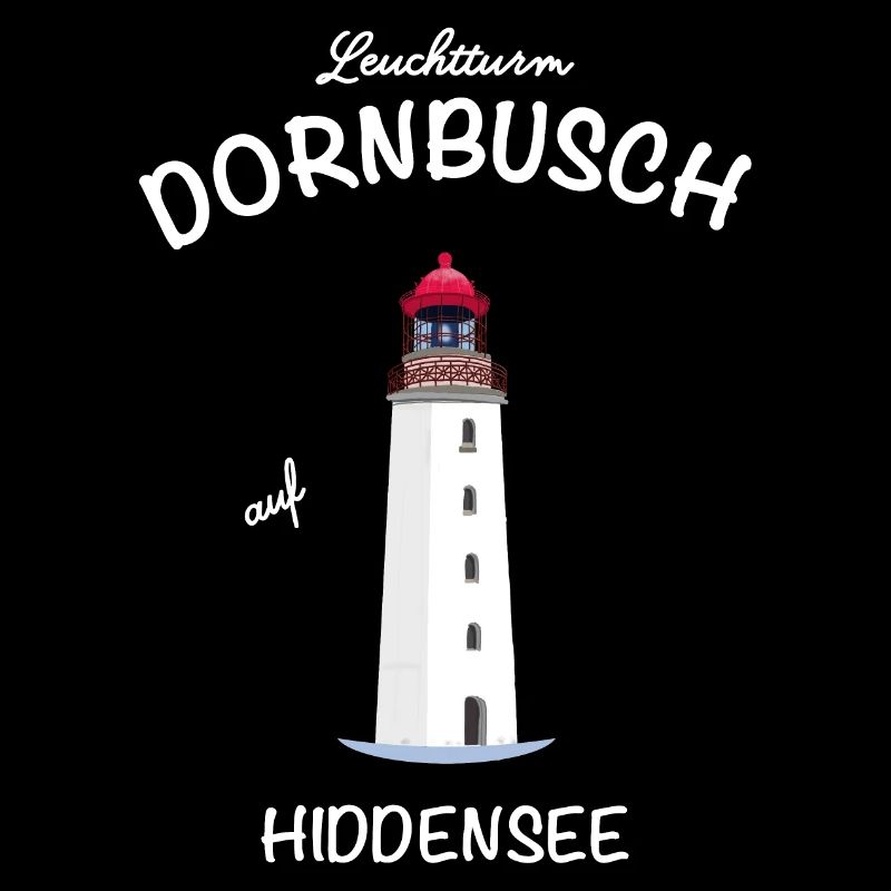 Leuchtturm Dornbusch auf der Insel Hiddensee