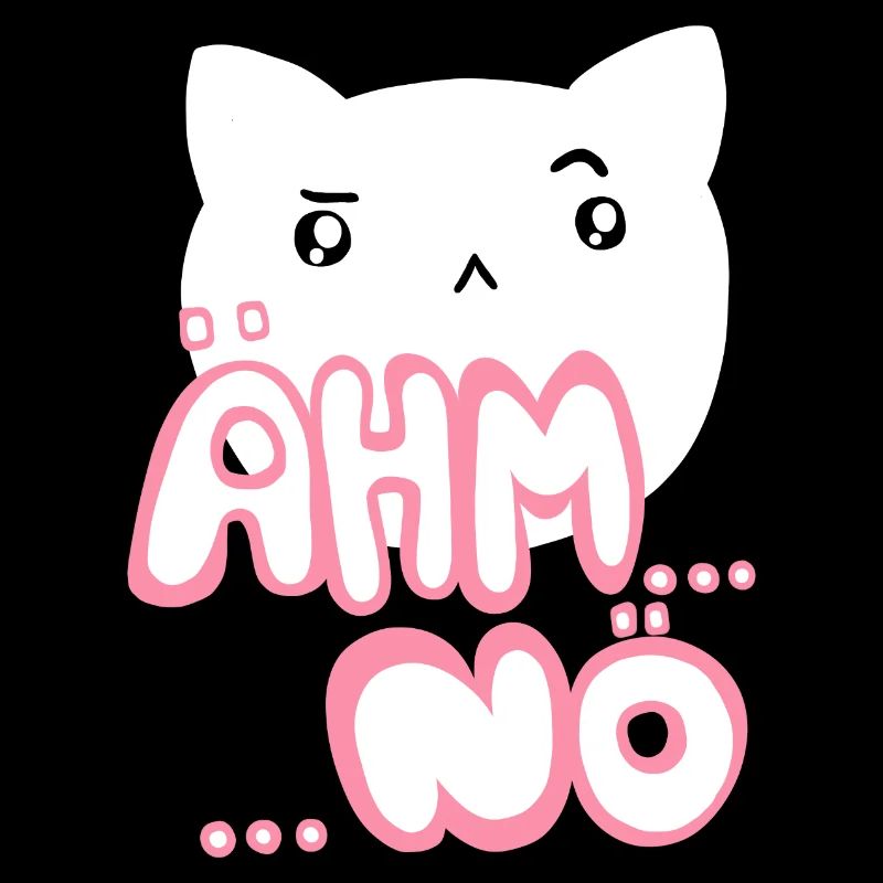 Euh, non, le rose chat kawaii