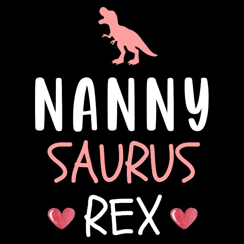 Nannysaurus Rex Cute Nanny Dinosaur