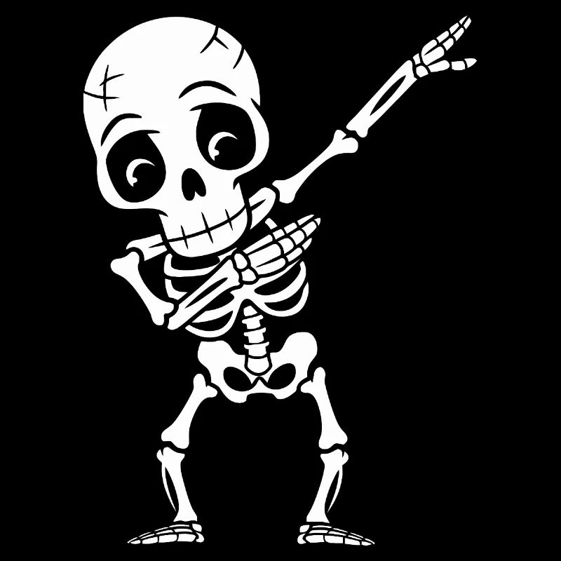 Dabbing Skelett