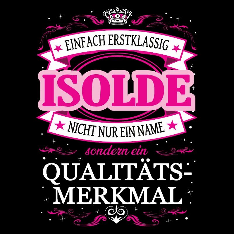 Caractéristique de qualité Isolde tout simplement de première classe