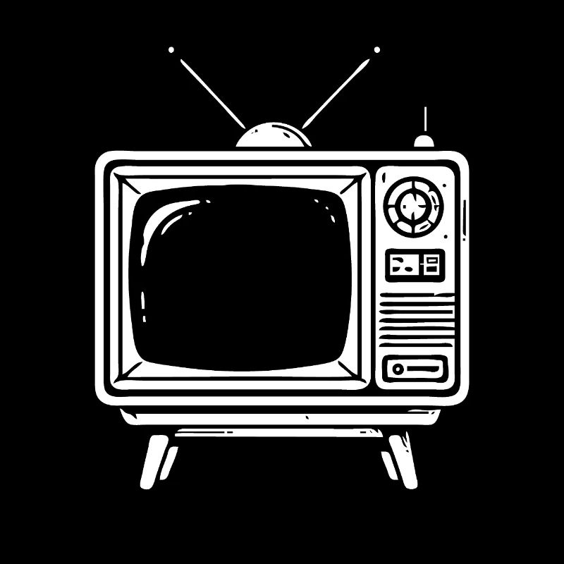 Design de téléviseur rétro - Style classique