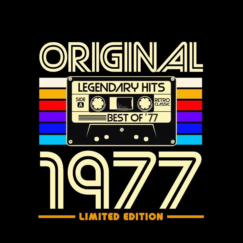 Original 1977 Retro Cassette