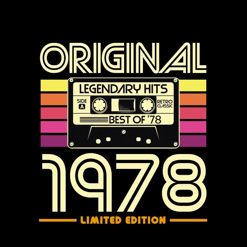 Cassette Retro 1978 Edition