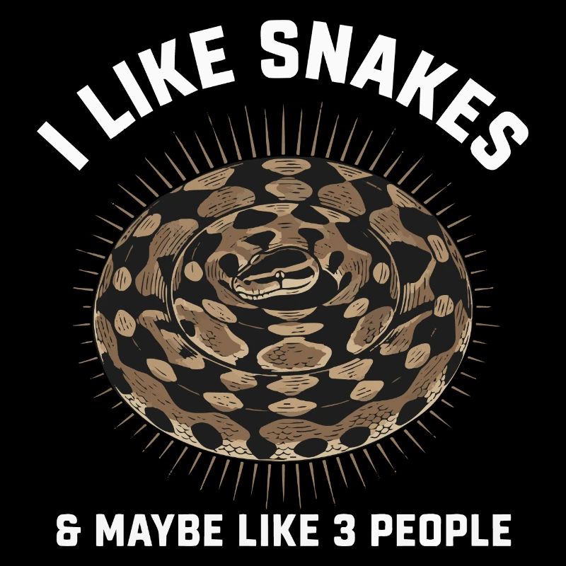 I like snakes & maybe 3 people design