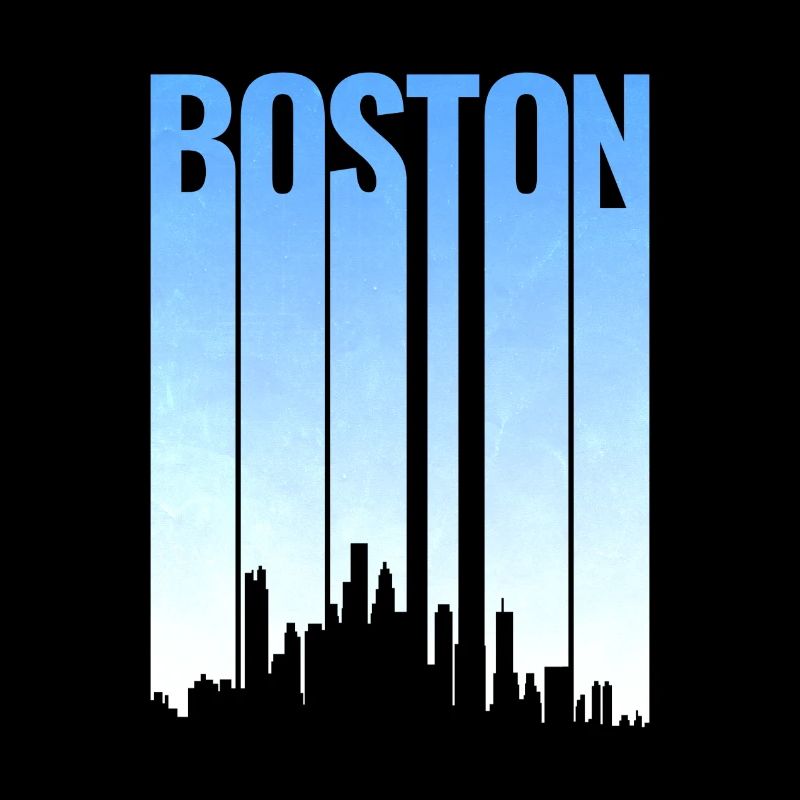 Boston Skyline Classic T-Shirt