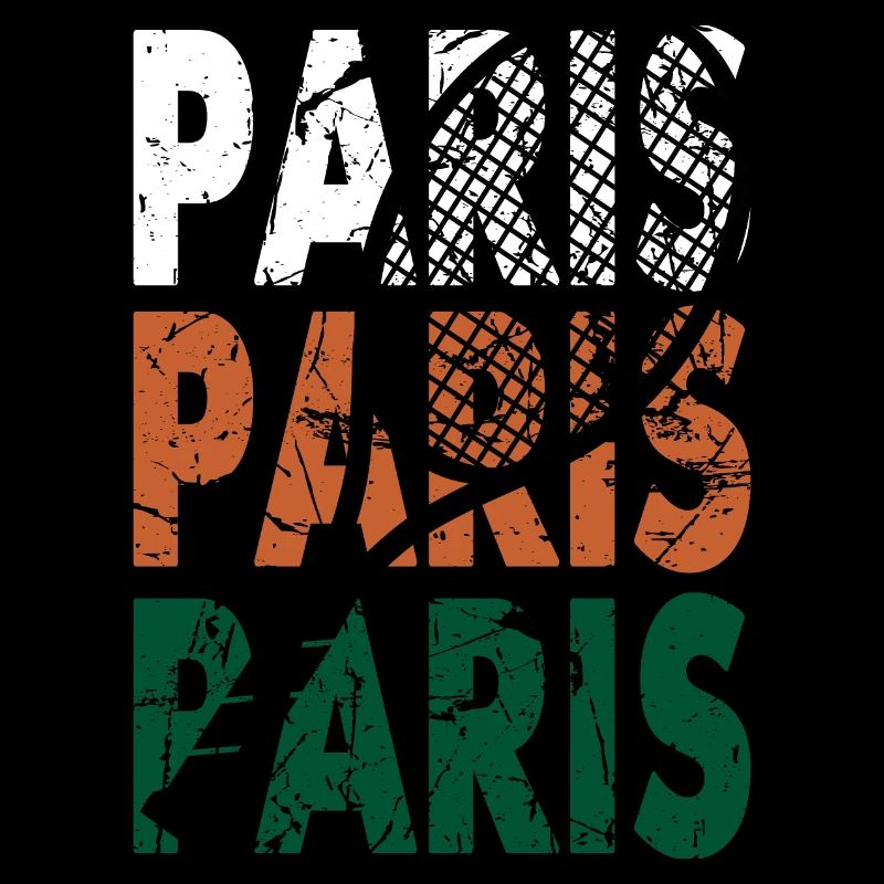 Maillot de tennis Paris Tournament Design Pullover Sweat à capuche