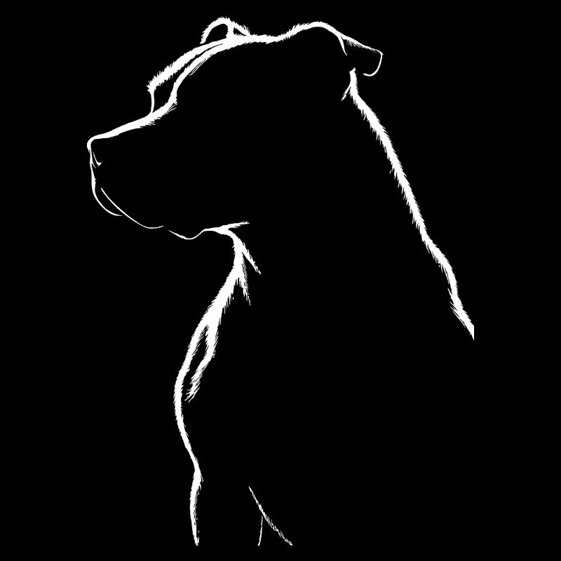 Pitbull Silhouett