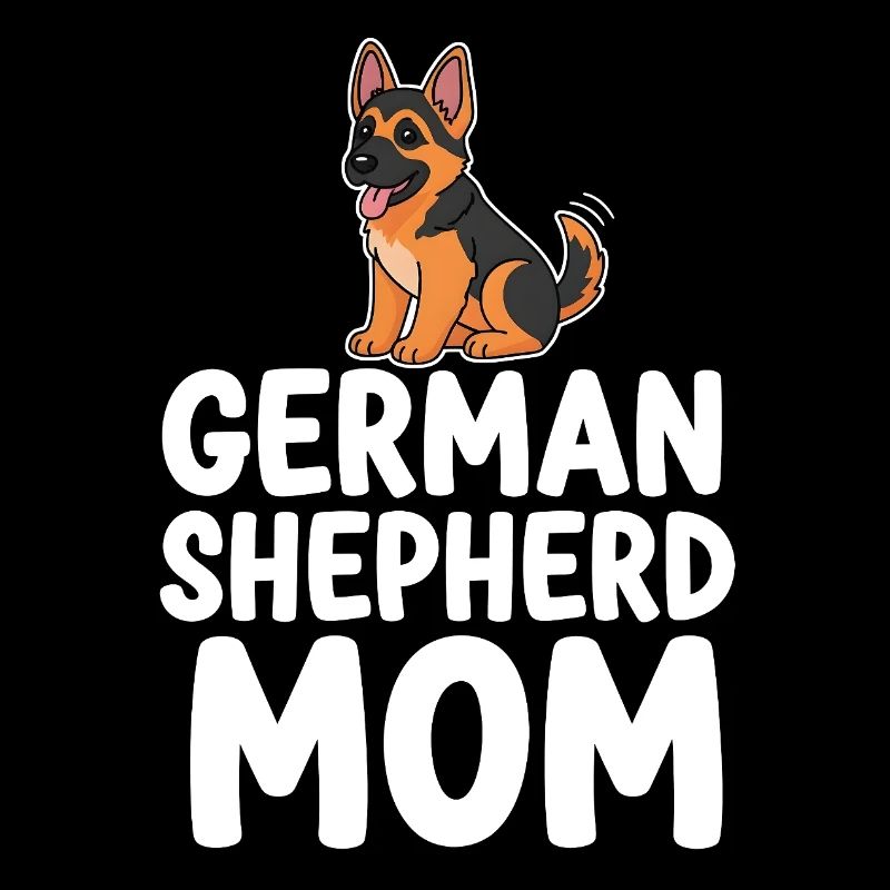 German Shepherd Mom Hundemama Schäferhund