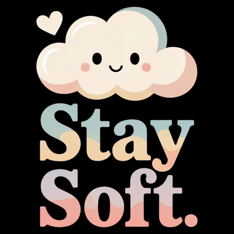 Restez doux – Nuage vintage