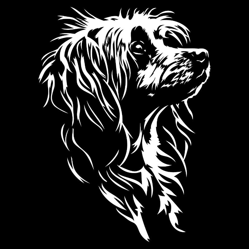 Chinese Crested Dog Silhouette Hunde Wilsigns