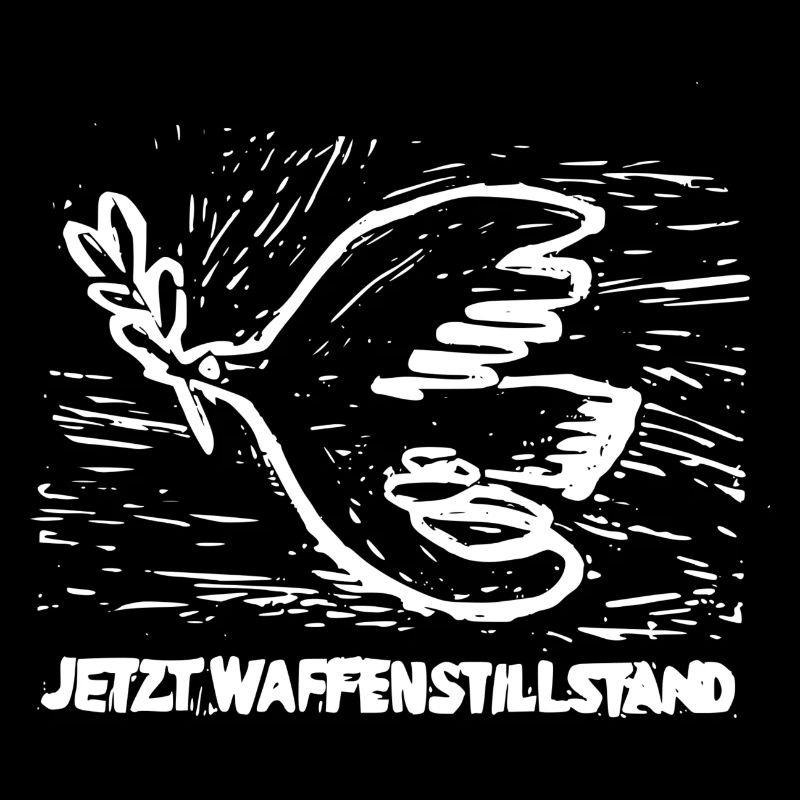 Friedenstaube - Jetzt Waffenstillstand