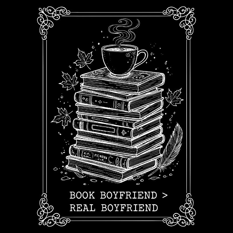 Book Boyfriend Bücherstapel