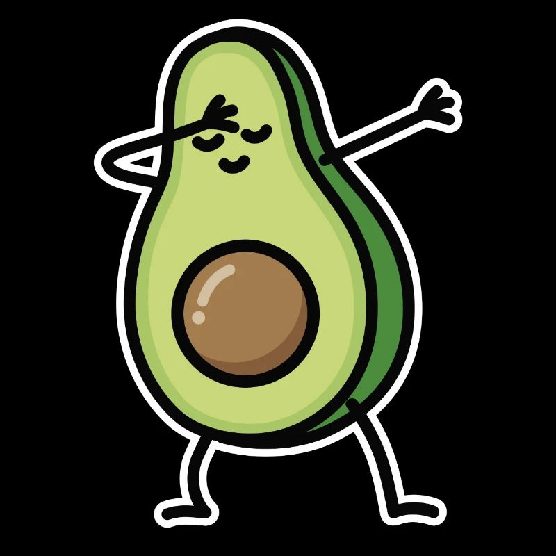 Avocado dab dabbing