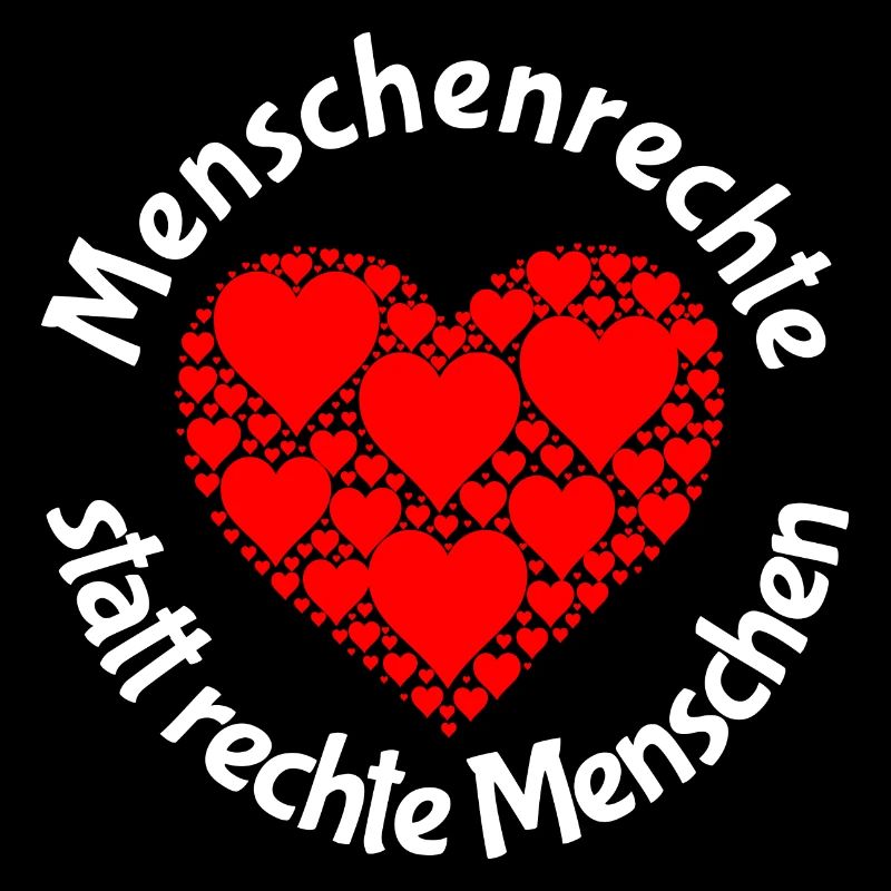 Menschenrechte statt rechte Menschen Statement