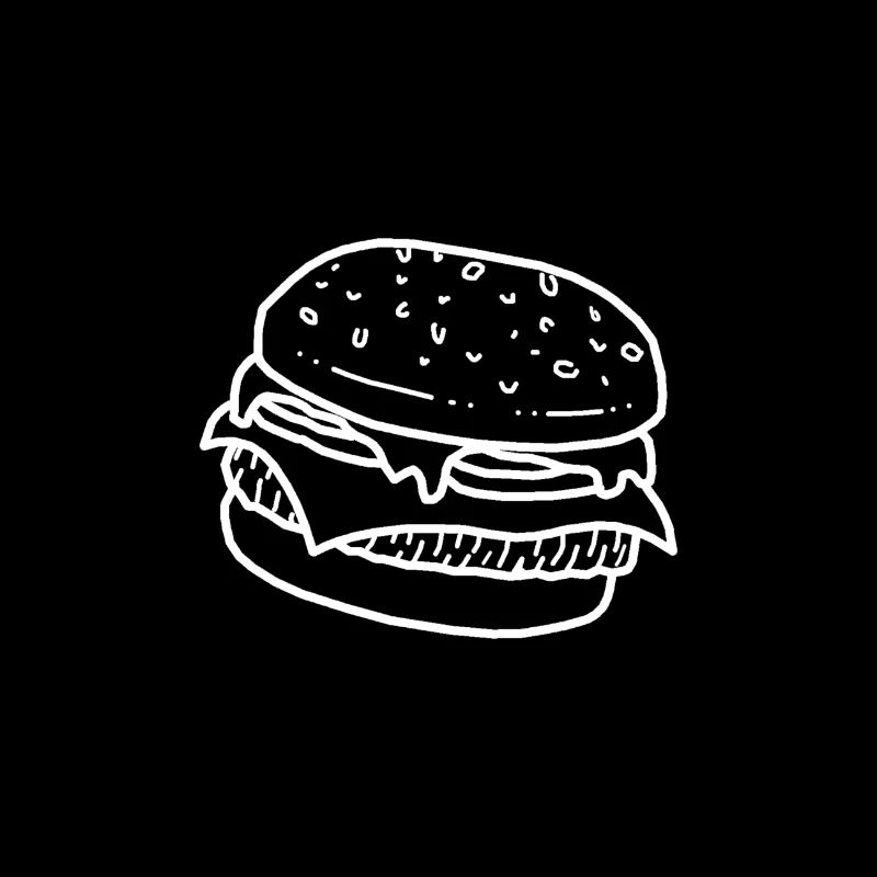 Burger Pommes Essen