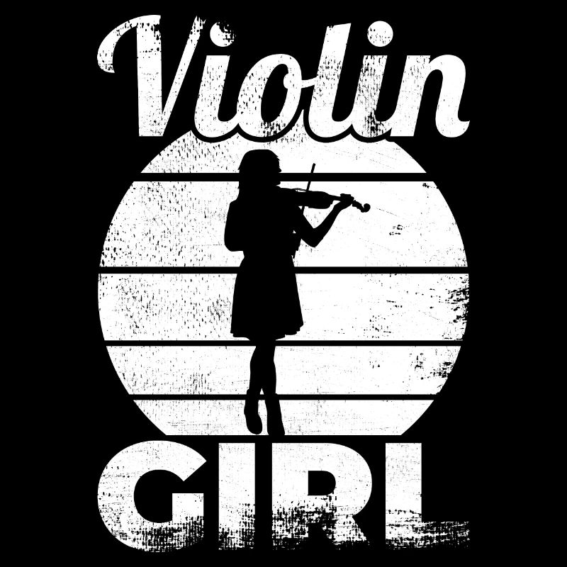 Lustiges Violin Mädchen