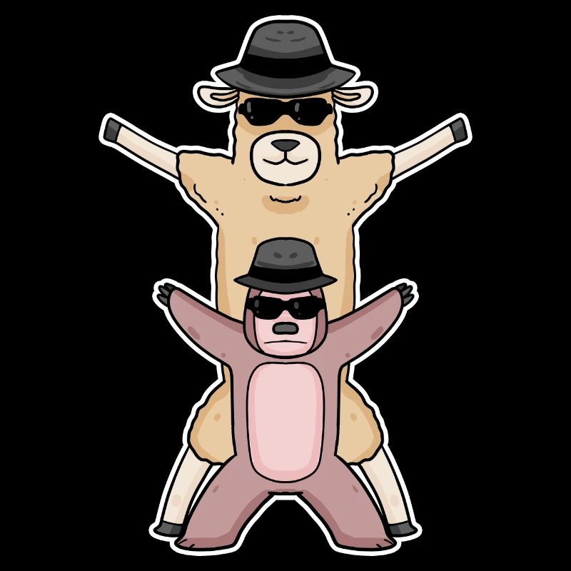 Sloth Alpaca Hug Hugging Hugs