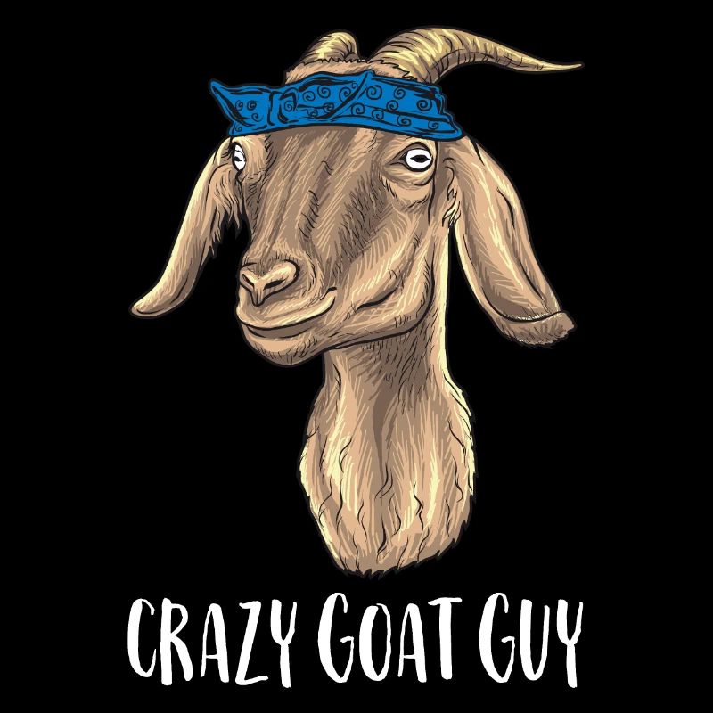 Crazy goat man