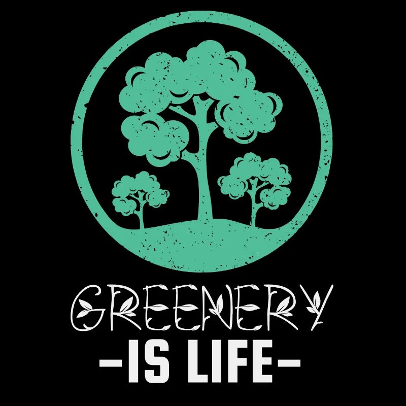 Le vert est la vie – Logo du cercle d’arbre