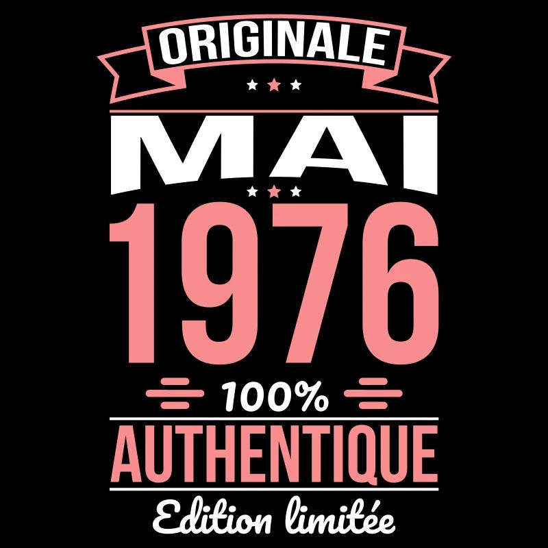 Anniversaire 50 ans - Originale - Mai 1976