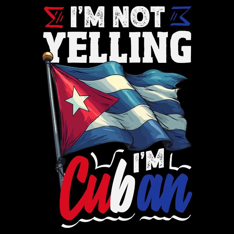 Kuba Stolz & Heimat - Cuba Flagge Design