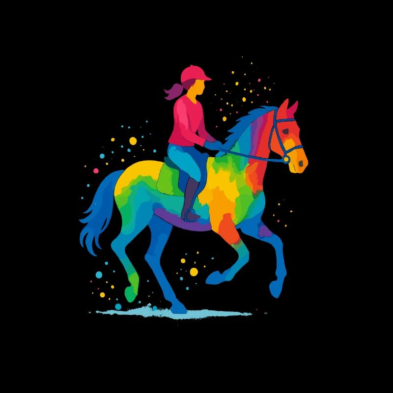 Équitation Coloré