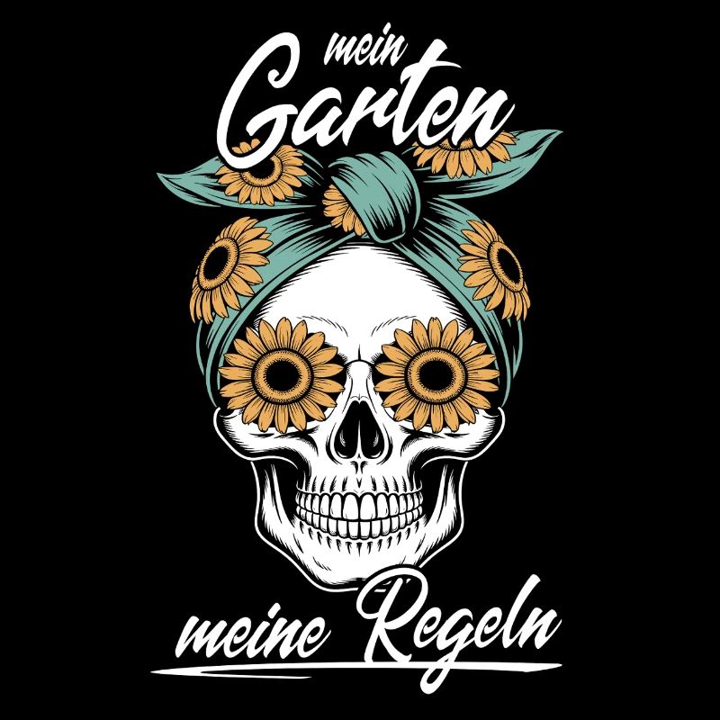 Mon jardin, mes règles - Crâne Tournesol