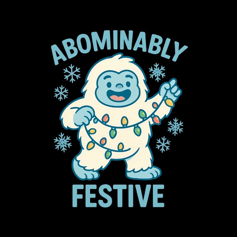Abominably Festive – Christmas Yeti