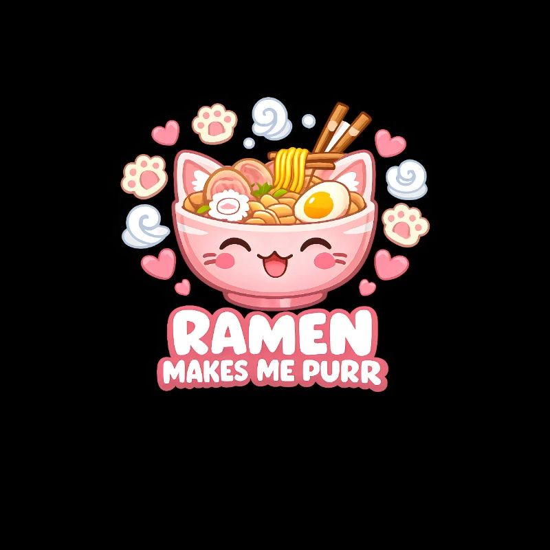 Ramen makes me purr